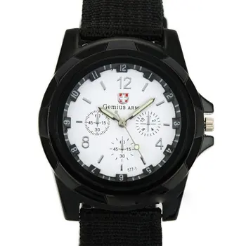 Chronography Sports Watches Waterproof Nylon Strap Men's Wristwatch Casual Quartz Watch New
Chronography Sports Watches Waterproof Nylon Strap Men's Wristwatch Casual Quartz Watch New