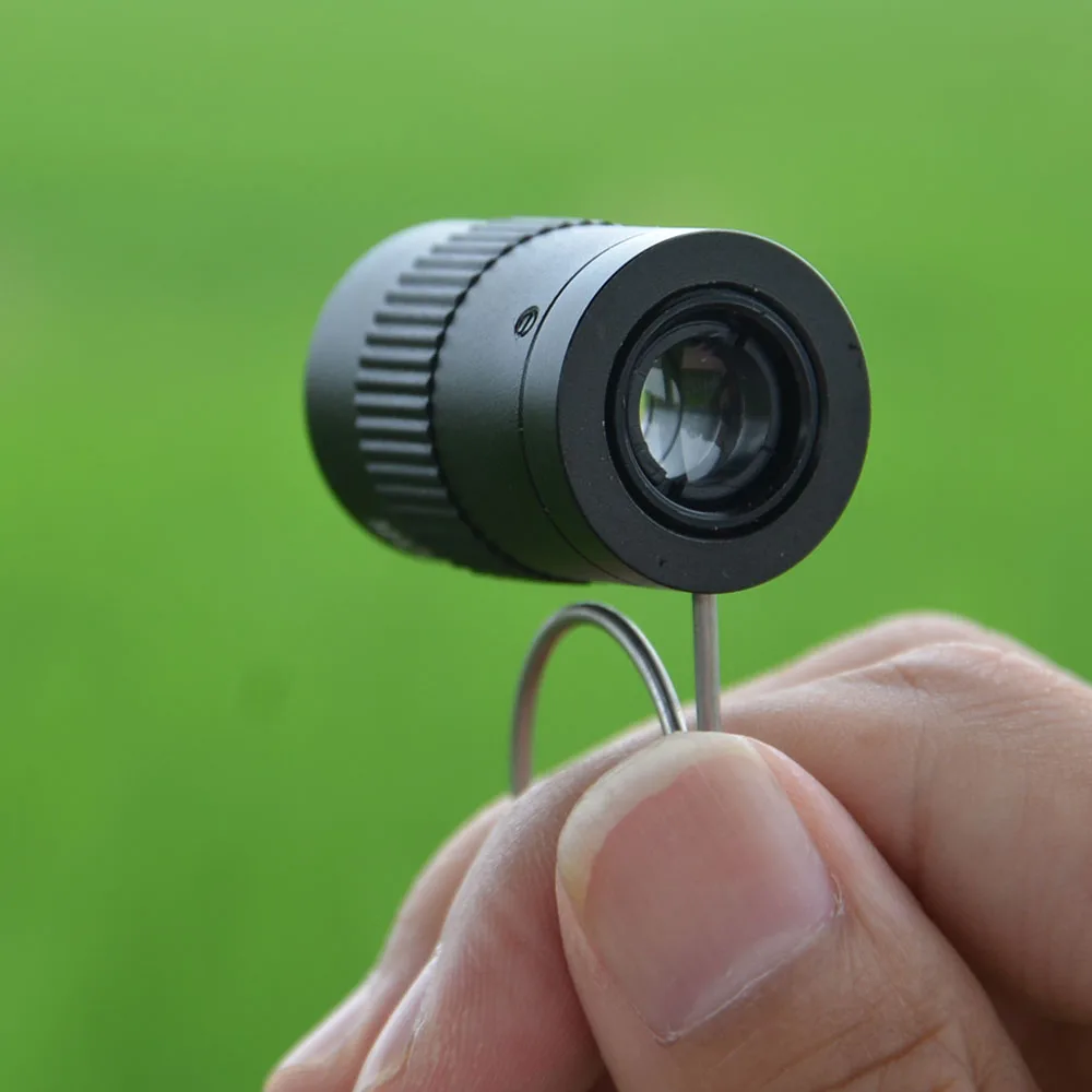 2.5X17.5 Mini Pocket Thumb Monocular Hiking Camping Travel Hunting Finger Telescope |