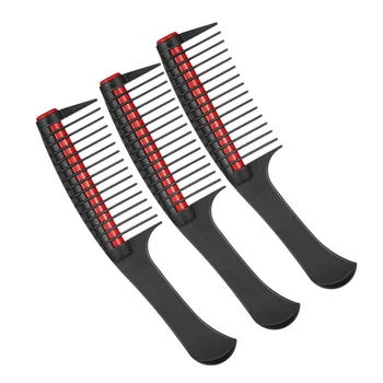 3 Pack Hair Comb, Comb Roller, Detangling Roller Comb Integrated Hair Roller Comb, Anti Splicing Comb for Salon Barber Hair Dye
3 Pack Hair Comb, Comb Roller, Detangling Roller Comb Integrated Hair Roller Comb, Anti Splicing Comb for Salon Barber Hair Dye