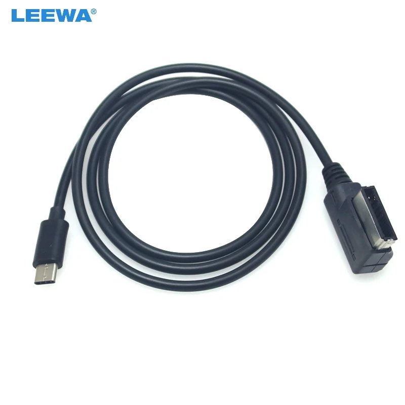 

LEEWA From MDI/AMI Interface To Type-C Connector Power Charge Cable Only Use For Audi/Volkswagen Car Charger Wire Cable #CA6232