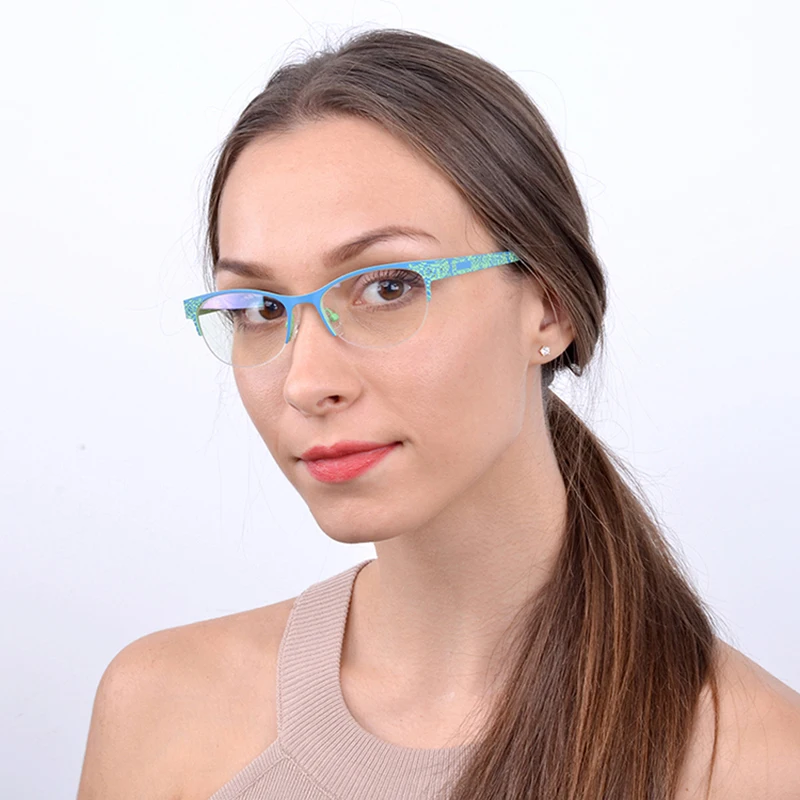 Kirka Glasses Frame Women No Diopter Glasses Metal Eyewear Frames Myopia Glasses Clear Spring Hinge Eye Glasses Frames For Women
Kirka Glasses Frame Women No Diopter Glasses Metal Eyewear Frames Myopia Glasses Clear Spring Hinge Eye Glasses Frames For Women