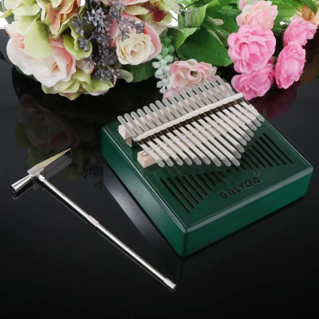 Kalimba 17 Key Thumb Piano Mahogany Wooden Mbira Gift with Bag Accessories Kalimba 17 Key Thumb Piano Mahogany Wooden Mbira Gift with Bag Accessories