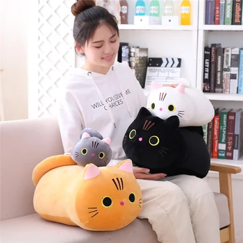 Millffy Dropshipping Cute CAT pillow plush toy kitty soft plush cat stuffed doll kitten plushy toy for kids children
Millffy Dropshipping Cute CAT pillow plush toy kitty soft plush cat stuffed doll kitten plushy toy for kids children