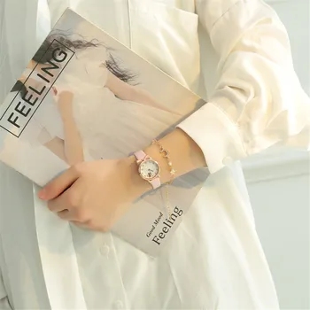 Korean Style Women's Watches Fashion Casual Cat Ladies Bracelet Quartz Watch Set Luxurious Gift Temperament Clock Reloj Mujer
Korean Style Women's Watches Fashion Casual Cat Ladies Bracelet Quartz Watch Set Luxurious Gift Temperament Clock Reloj Mujer