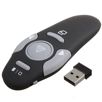 For Teaching Meeting 2.4GHz Wireless Presenter Pen USB Remote Control Powerpoint Presenter Presentation PPT Pointer Pen Mayitr
For Teaching Meeting 2.4GHz Wireless Presenter Pen USB Remote Control Powerpoint Presenter Presentation PPT Pointer Pen Mayitr