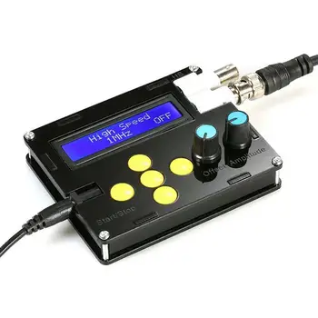 DDS Function Signal Generator Sine Square Triangle Sawtooth Wave Low Frequency LCD Diaplay Test Line Clip
DDS Function Signal Generator Sine Square Triangle Sawtooth Wave Low Frequency LCD Diaplay Test Line Clip