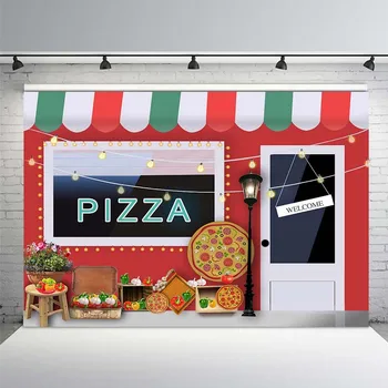 Photography Backdrop Pizza Theme Birthday Party Lattice Background Photo Studio Photocall Newborn Photobooth Printed
Photography Backdrop Pizza Theme Birthday Party Lattice Background Photo Studio Photocall Newborn Photobooth Printed