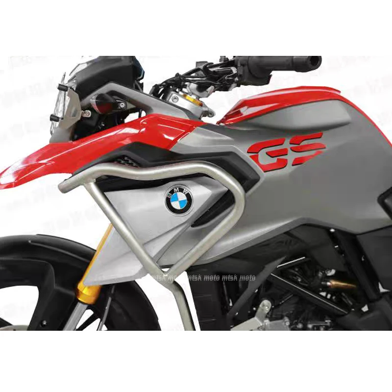Bumper Upper Crash Bar Extensions Engine Oil Tank Bumper Upper and Lower Stainless Steel Bumpers (5)
