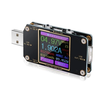 Accurate Digital Type-C Tester Wireless Charger Indicator Multifunction USB With Bluetooth Electrical Power Meter Universal
Accurate Digital Type-C Tester Wireless Charger Indicator Multifunction USB With Bluetooth Electrical Power Meter Universal