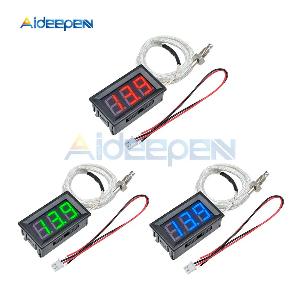 12V B310 LED Digital Thermometer 12V Temperature Meter K-type M6 Thermocouple Tester Table Industrial Temperature Control
12V B310 LED Digital Thermometer 12V Temperature Meter K-type M6 Thermocouple Tester Table Industrial Temperature Control