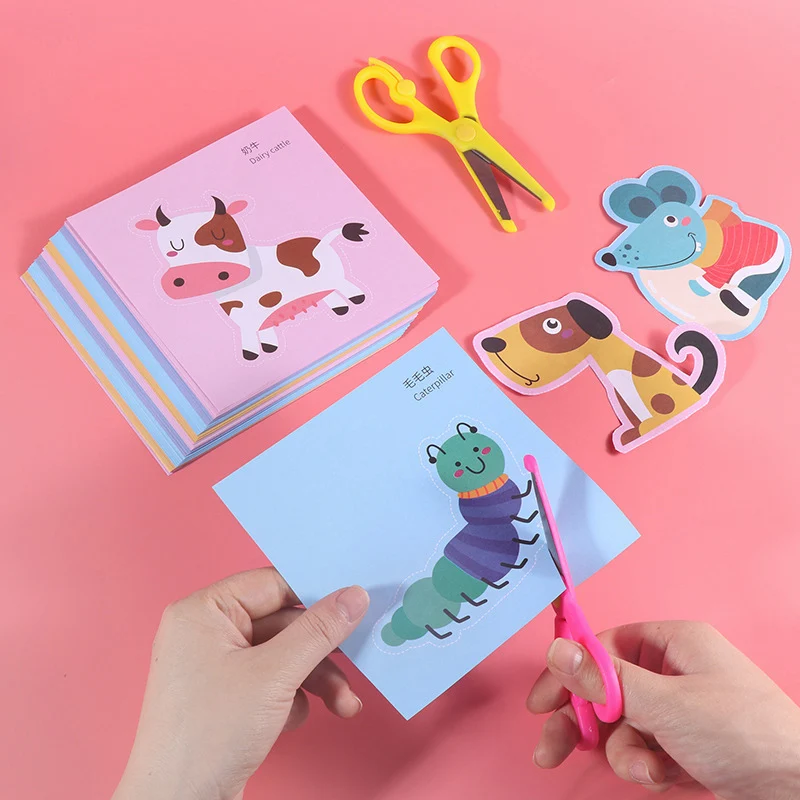 Creative DIY Handicraft Toys Paper-cutting Material Kit Kindergarten Educational Early Education Toys Dinosaur Car Animal Shape
Creative DIY Handicraft Toys Paper-cutting Material Kit Kindergarten Educational Early Education Toys Dinosaur Car Animal Shape