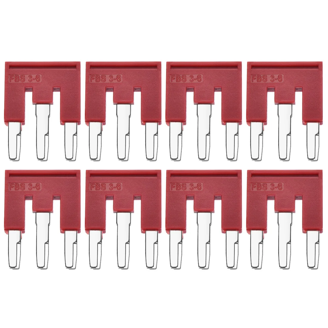 uxcell 8 Pcs 800V 32A 3 Positions Terminal Block Barrier Strip Pre-insulated Red for Machiney Electric Power and Railway
uxcell 8 Pcs 800V 32A 3 Positions Terminal Block Barrier Strip Pre-insulated Red for Machiney Electric Power and Railway