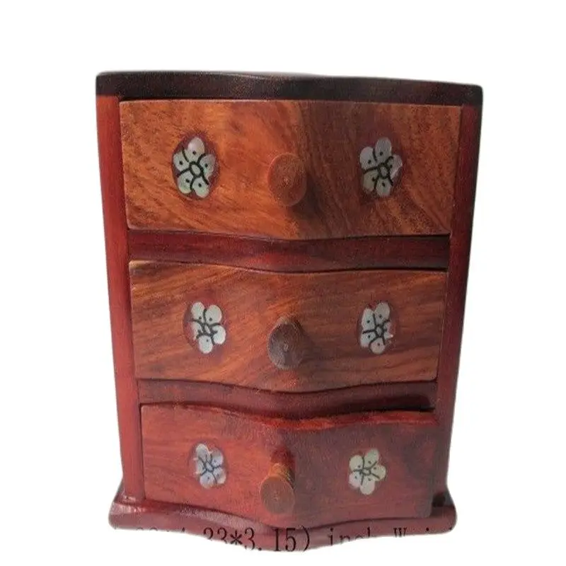 China's rare south China wood carved by hand Cosmetics jewelry box the family decorates
China's rare south China wood carved by hand Cosmetics jewelry box the family decorates