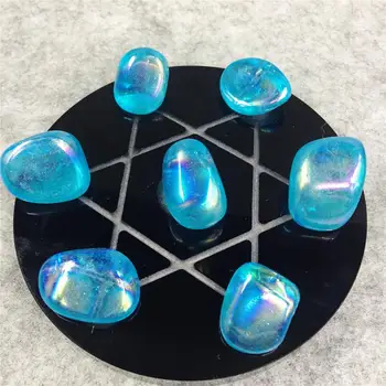 1pcs Natural obsidian base seven star array blue crystal aura crystal ball feng shui reiki seven chakra energy meditation
1pcs Natural obsidian base seven star array blue crystal aura crystal ball feng shui reiki seven chakra energy meditation