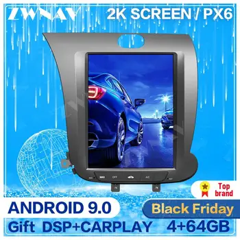 Tesla screen Android 9 Car Multimedia Player For KIA CERATO K3 FORTE 2013-2016 car BT GPS Navi Auto audio radio stereo head unit
Tesla screen Android 9 Car Multimedia Player For KIA CERATO K3 FORTE 2013-2016 car BT GPS Navi Auto audio radio stereo head unit
