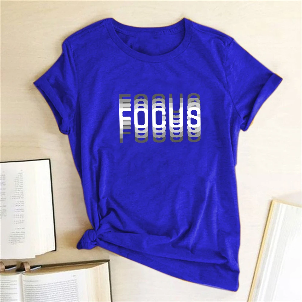 Focus 3D Graphic Print T-shirts Free Shipping JKP4747