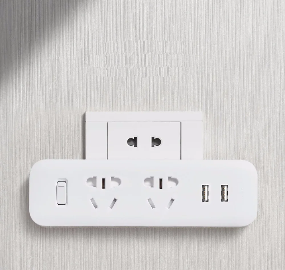 original Xiaomi Mijia Power Strip Socket Converter Portable Plug Travel Adapter for Home Office 5V 2.1A 2 USB Fast Charging
original Xiaomi Mijia Power Strip Socket Converter Portable Plug Travel Adapter for Home Office 5V 2.1A 2 USB Fast Charging