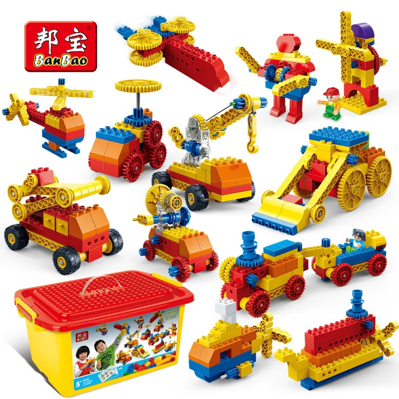 BanBao Educational Creative Inserted Building Blocks Toy Children Early Education Simple Machinery And Structure Large Particles
BanBao Educational Creative Inserted Building Blocks Toy Children Early Education Simple Machinery And Structure Large Particles