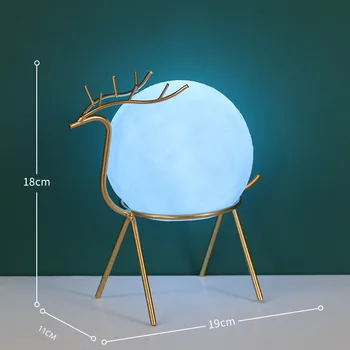 Deer LED Night Light Animal Cartoon Dimmable Lamp USB Rechargeable Table Desk Lamp For Children Gift Bedside Bedroom Lighting
Deer LED Night Light Animal Cartoon Dimmable Lamp USB Rechargeable Table Desk Lamp For Children Gift Bedside Bedroom Lighting