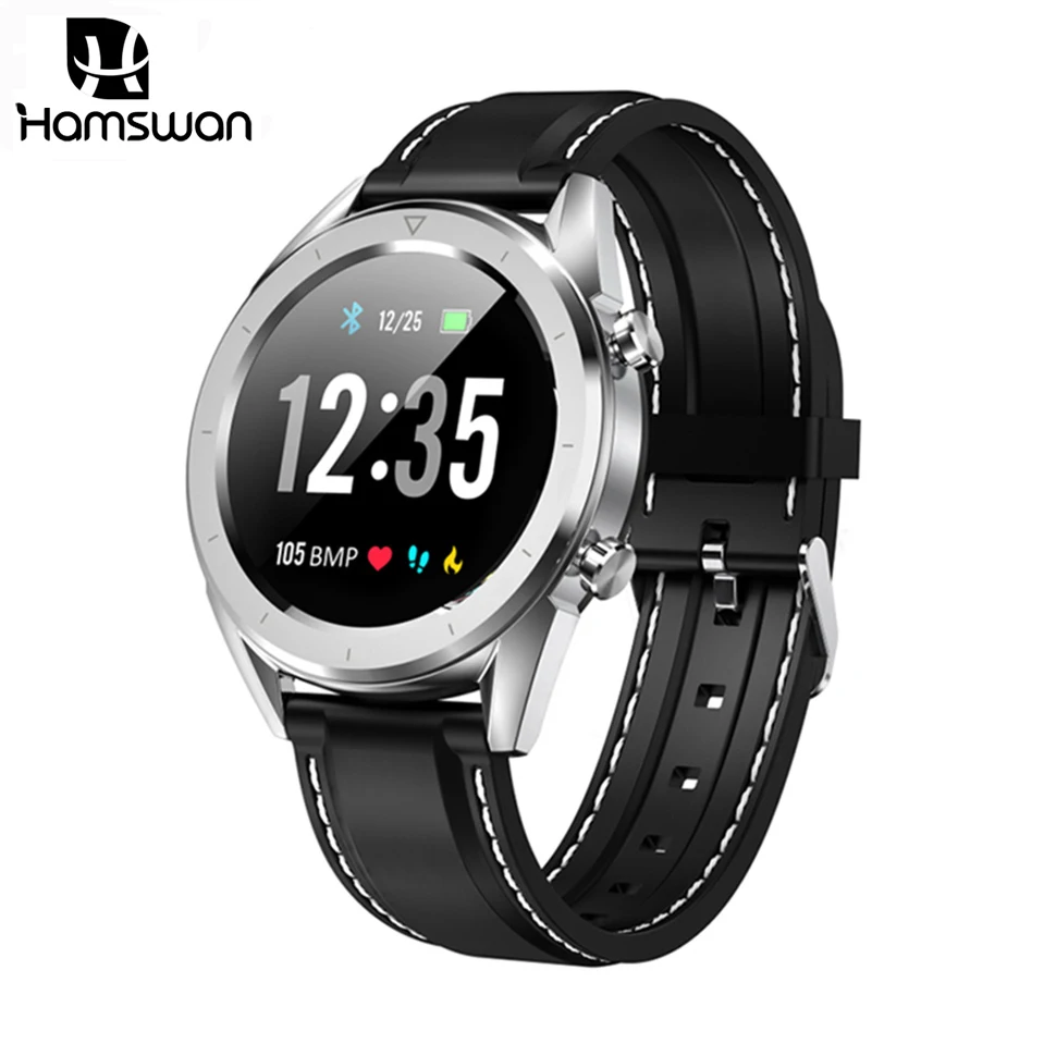 Hamswan Men Smart Watch IP68 Waterproof ECG Heart Rate Blood Pressure Blood Oxygen Monitor Fitness Tracker Smartwatch Women
Hamswan Men Smart Watch IP68 Waterproof ECG Heart Rate Blood Pressure Blood Oxygen Monitor Fitness Tracker Smartwatch Women