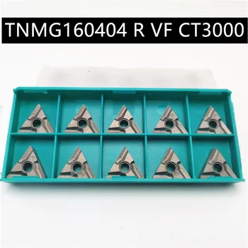 10PCS TNMG160404 R VF CT3000 Carbide Insert Turning Tool Turning Milling Cutter CNC Cutting Tool Slot Cutting TNMG160404
10PCS TNMG160404 R VF CT3000 Carbide Insert Turning Tool Turning Milling Cutter CNC Cutting Tool Slot Cutting TNMG160404