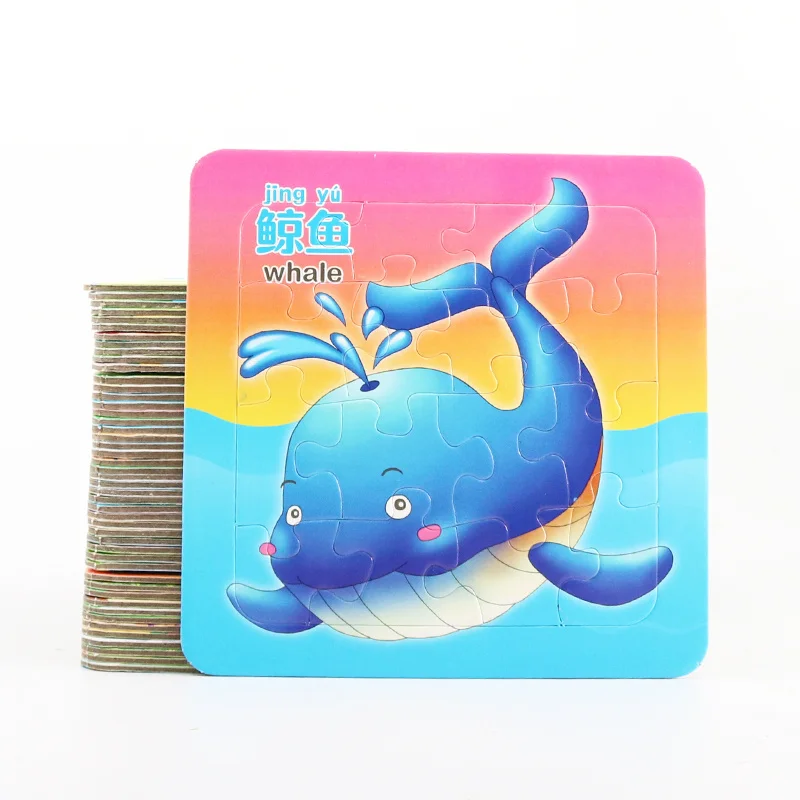 16 Small piece Kids Marine life Toy Jigsaw Puzzle Educational Toy Early Teach Toddler Baby Child Paper Toy
16 Small piece Kids Marine life Toy Jigsaw Puzzle Educational Toy Early Teach Toddler Baby Child Paper Toy