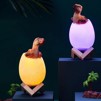 3D Touch Sensor Night Light LED 16Colors RGB LED Dinosaur Egg Bedside Lamp Remote Control Nightlight Toy Rechargeable Table Lamp
3D Touch Sensor Night Light LED 16Colors RGB LED Dinosaur Egg Bedside Lamp Remote Control Nightlight Toy Rechargeable Table Lamp