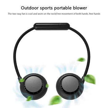 Micro USB Rechargeable Neck Band Fan 3 Gears Wind Speed Adjustable Portable Halter Air Cooler Ventilator for Sports Outdoor
Micro USB Rechargeable Neck Band Fan 3 Gears Wind Speed Adjustable Portable Halter Air Cooler Ventilator for Sports Outdoor