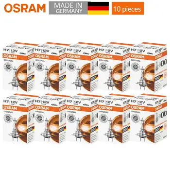 OSRAM Original H7 55W 12V 3200K Standard Auto Head Light Replacement Car Bulb OEM Quality Lamp 64210 (X10)
OSRAM Original H7 55W 12V 3200K Standard Auto Head Light Replacement Car Bulb OEM Quality Lamp 64210 (X10)