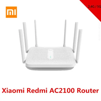 Xiaomi Redmi AC2100 router 2.4G / 5G dual frequency wireless Wifi 128M RAM Game accelerator Coverage External Signal Amplifier
Xiaomi Redmi AC2100 router 2.4G / 5G dual frequency wireless Wifi 128M RAM Game accelerator Coverage External Signal Amplifier