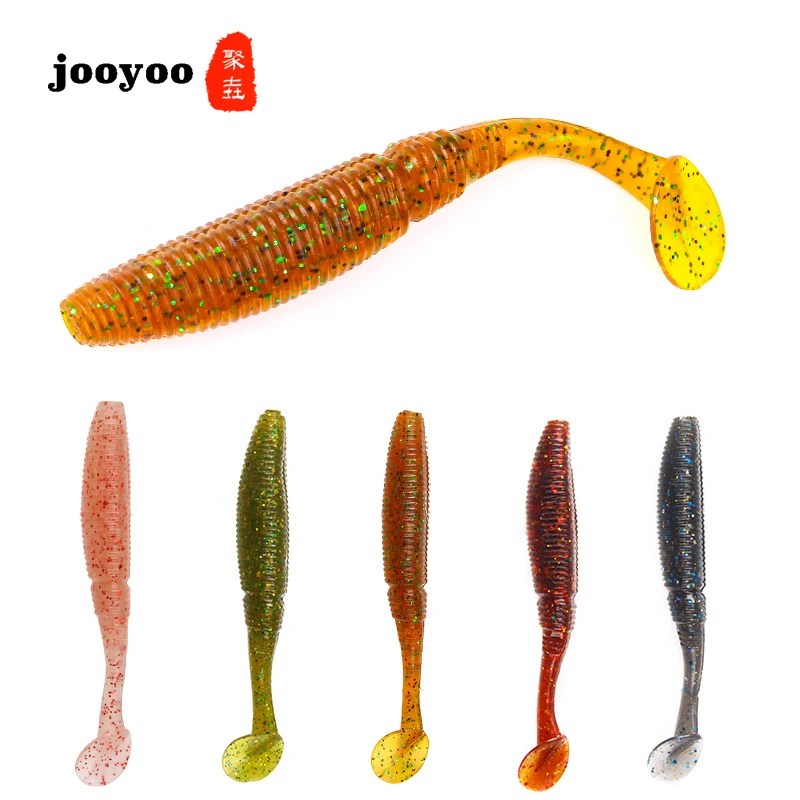 jooyoo Soft Lure T-tailed Worm Soft Bait Paddle Tail 7.5cm/3.3g Fish Bait Salt T-tail Wobblers Soft Worm Bait Fishing Gear
jooyoo Soft Lure T-tailed Worm Soft Bait Paddle Tail 7.5cm/3.3g Fish Bait Salt T-tail Wobblers Soft Worm Bait Fishing Gear