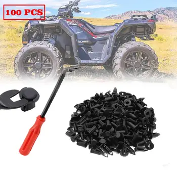 100 x UTV ATV Plastic Fender Clips Body Rivets with Fastener Remover for Polaris Predator Rangers RZR Scrambler Sportsman
100 x UTV ATV Plastic Fender Clips Body Rivets with Fastener Remover for Polaris Predator Rangers RZR Scrambler Sportsman