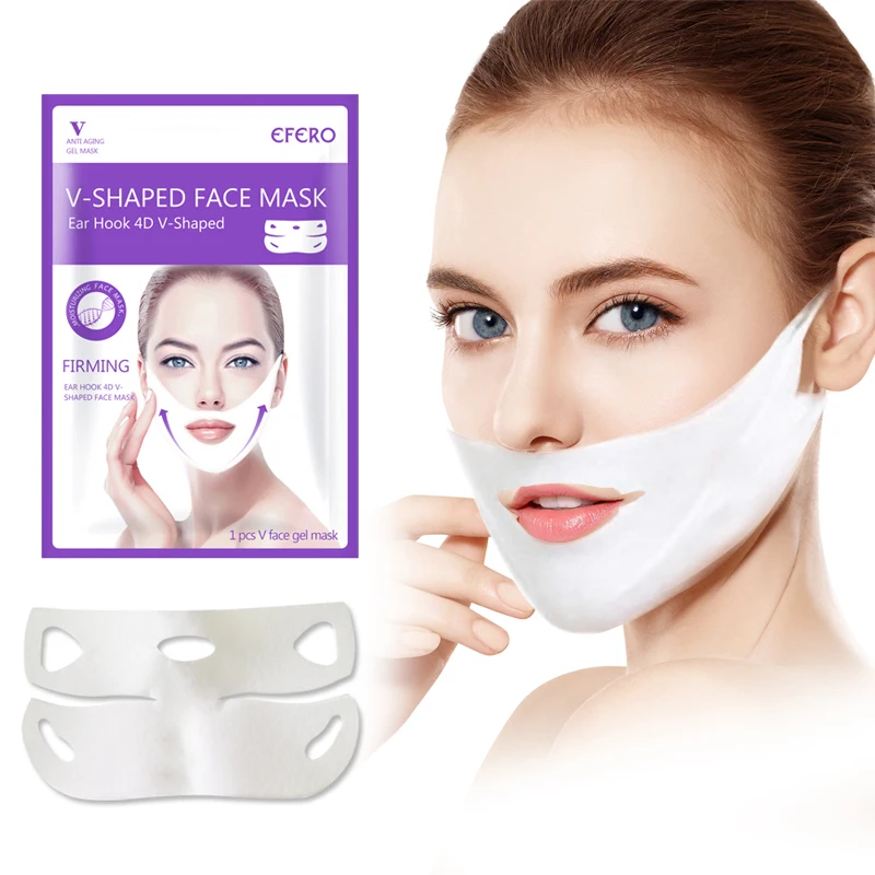 EFERO Hydrogel Mask Slimming Double Chin Lifting Face Mask Bandage Anti Aging Wrinkle Gel Mask 4D V Shaper Slim Face Masks
EFERO Hydrogel Mask Slimming Double Chin Lifting Face Mask Bandage Anti Aging Wrinkle Gel Mask 4D V Shaper Slim Face Masks