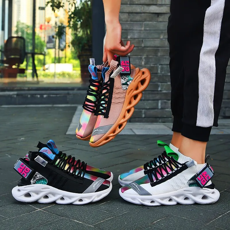 Trend classic flying woven men's casual shoes lightweight comfortable cushioning running shoes high elastic non-slip wear shoes
Trend classic flying woven men's casual shoes lightweight comfortable cushioning running shoes high elastic non-slip wear shoes