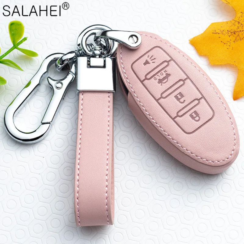 Newly Style Leather Car Key Full Cover Case For Nissan Qashqai Juke J10 J11 X-Trail T32 T31 Kicks Tiida Pathfinder Auto Stylish
Newly Style Leather Car Key Full Cover Case For Nissan Qashqai Juke J10 J11 X-Trail T32 T31 Kicks Tiida Pathfinder Auto Stylish
