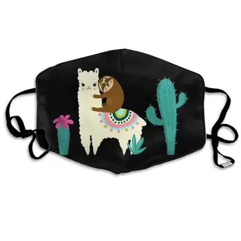 Muindancer Dust Mask, Cute Sloth and Llama Face Mask with Adjustable Earloops Breathable Reusable Outdoor Mouth Cover for Adults
Muindancer Dust Mask, Cute Sloth and Llama Face Mask with Adjustable Earloops Breathable Reusable Outdoor Mouth Cover for Adults