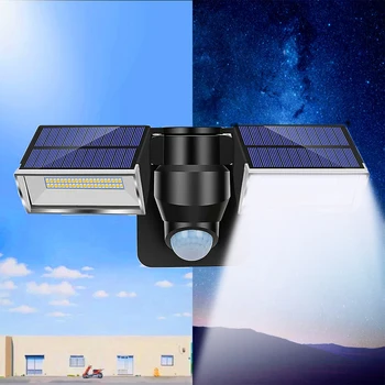 Highlight All-in-one 80LED Solar PIR Motion Sensor Wall Light Outdoor Adjustable 3 Modes Waterproof IP65 For House Path Garden
Highlight All-in-one 80LED Solar PIR Motion Sensor Wall Light Outdoor Adjustable 3 Modes Waterproof IP65 For House Path Garden
