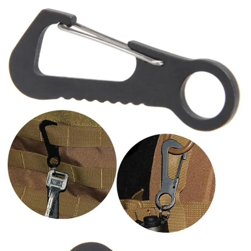 EDC Keychain multi-function Bottle Opener Elastic Waist Clip Outdoor Portable Stainless Steel Carabiner
EDC Keychain multi-function Bottle Opener Elastic Waist Clip Outdoor Portable Stainless Steel Carabiner