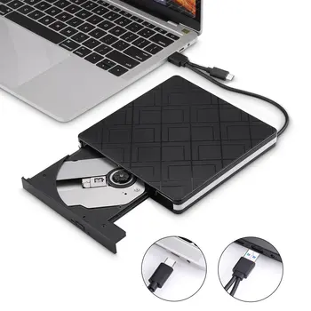 Typec+USB3.0 Desktop Computer External Optical Drive Laptop External DVD Burner Dual Interface Drive-Free Plug And Play
Typec+USB3.0 Desktop Computer External Optical Drive Laptop External DVD Burner Dual Interface Drive-Free Plug And Play