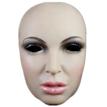Silicone Female silicone Mask Crossdresser Real Face Mask Halloween Party Mask Masquerade Masks for Drag Queen
Silicone Female silicone Mask Crossdresser Real Face Mask Halloween Party Mask Masquerade Masks for Drag Queen