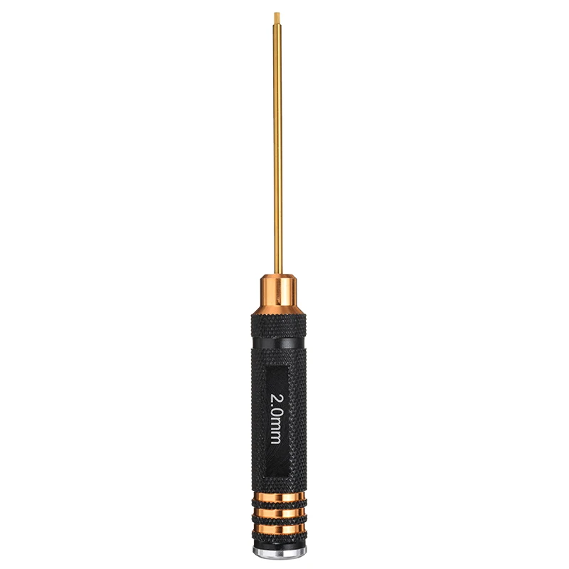 For Rc Helicopter Rc Toys Tools 4 pcs Hex Screw Driver Set Titanium Plating Hardened 1.5 2.0 2.5 3.0mm Screwdriver Mayitr