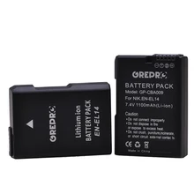 2Pcs EN-EL14 EN-EL14A ENEL14 Camera Battery+ Type-C LED Charger for Nikon EN EL14 EL14A P7800 P7700 P7000 D5600 D5300 D5200
2Pcs EN-EL14 EN-EL14A ENEL14 Camera Battery+ Type-C LED Charger for Nikon EN EL14 EL14A P7800 P7700 P7000 D5600 D5300 D5200