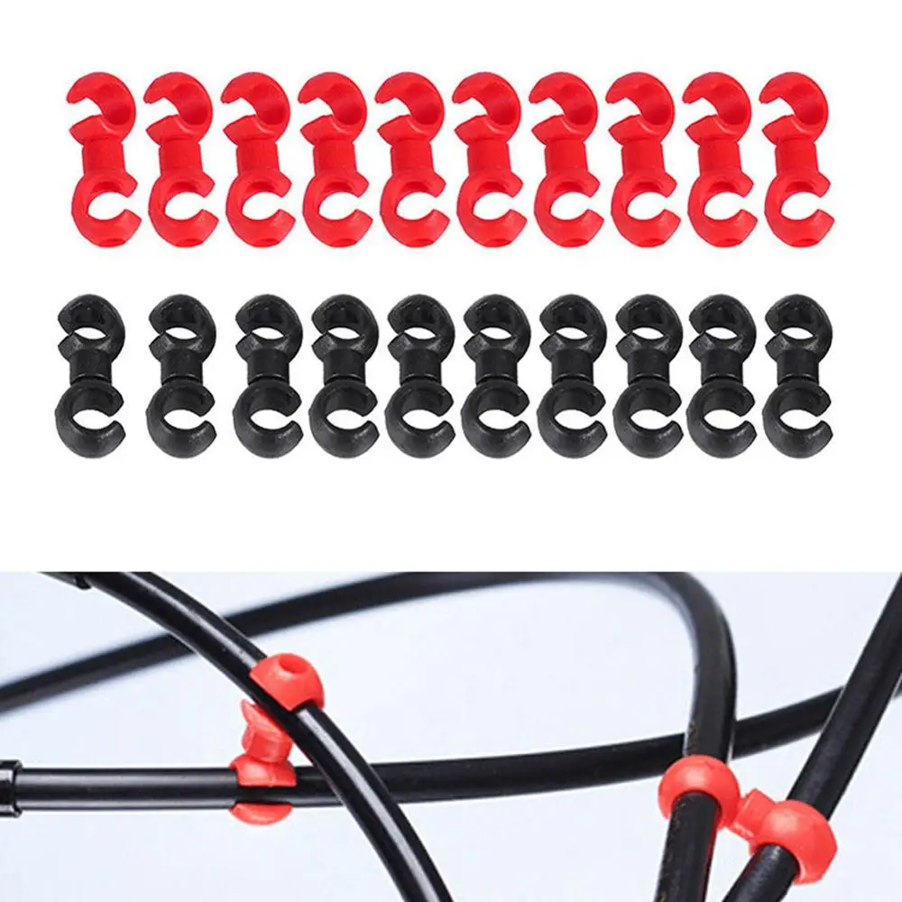 10Pcs Rotatable MTB Brake Line S Style Buckle Bike Brake Derailleur Shift Cable Line Tube Pipeline Storage Device Ring Clasp
10Pcs Rotatable MTB Brake Line S Style Buckle Bike Brake Derailleur Shift Cable Line Tube Pipeline Storage Device Ring Clasp