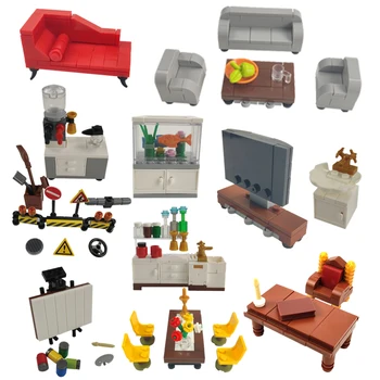 City Building Blocks Dining Table Sofa Umbrella Cabinet Fish Tank Drawing Board Water Dispenser Sink Model Toy City
City Building Blocks Dining Table Sofa Umbrella Cabinet Fish Tank Drawing Board Water Dispenser Sink Model Toy City
