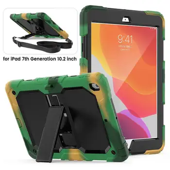 Strap Shockproof Tablet Protective Case For IPad 7th Generation 10.2 inch 2019 Kids Heavy Duty Shoulder Stand Cover Funda+pen
Strap Shockproof Tablet Protective Case For IPad 7th Generation 10.2 inch 2019 Kids Heavy Duty Shoulder Stand Cover Funda+pen
