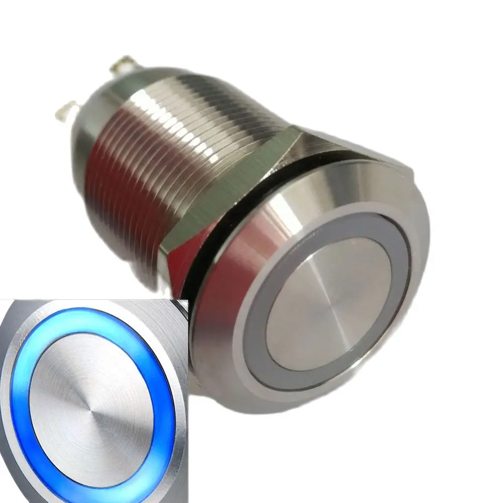 10 Pieces 19mm Mounting Thread Waterproof 1NO1NC Momentary OR Latching Push Button Switch
10 Pieces 19mm Mounting Thread Waterproof 1NO1NC Momentary OR Latching Push Button Switch