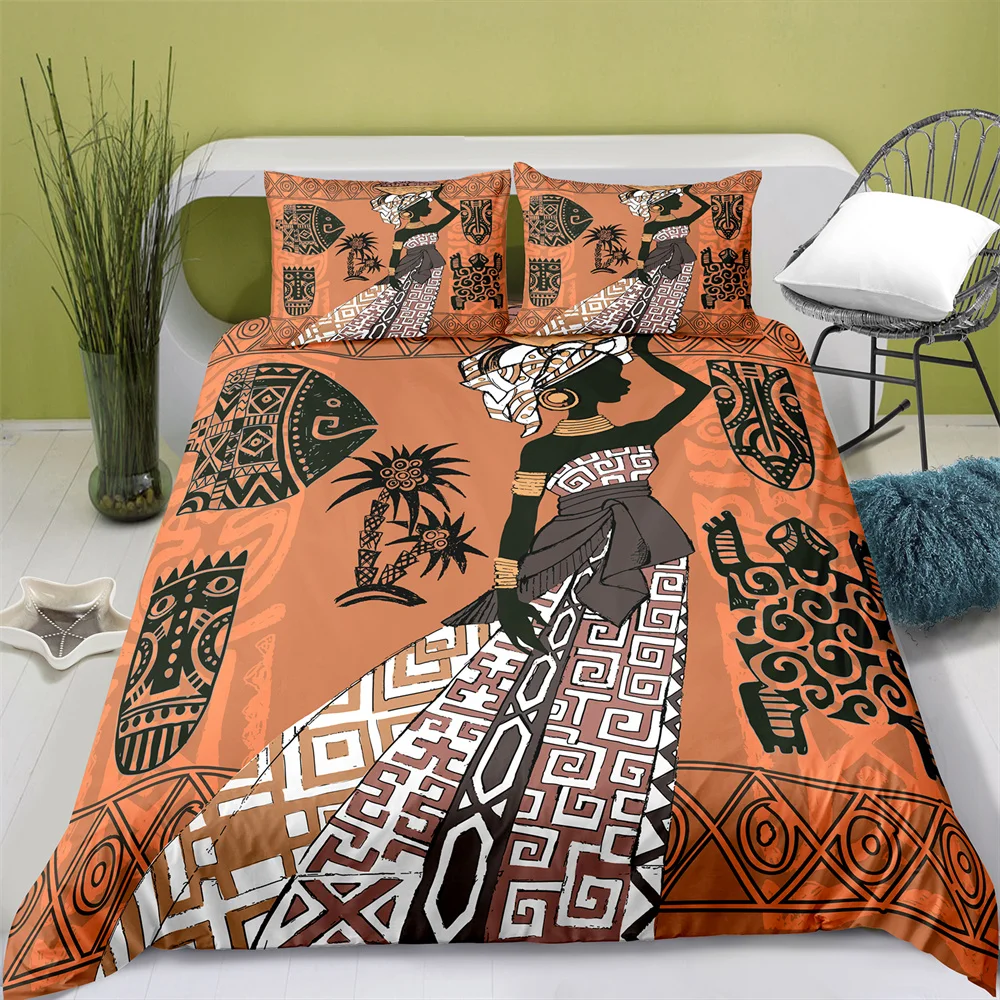 100% Polyester African Girl Duvet Cover Digital Printing Bedding Set with Pillowcase Bed Sets for Girl Quilt Bedding Set
100% Polyester African Girl Duvet Cover Digital Printing Bedding Set with Pillowcase Bed Sets for Girl Quilt Bedding Set