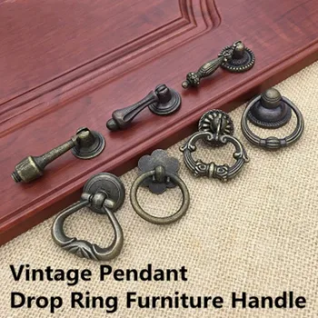 Antique Furniture Drawer Handle Ring Pendant Single Hole Handle American Bronze Cabinet Door Handle Retro Old cupboard Pull
Antique Furniture Drawer Handle Ring Pendant Single Hole Handle American Bronze Cabinet Door Handle Retro Old cupboard Pull