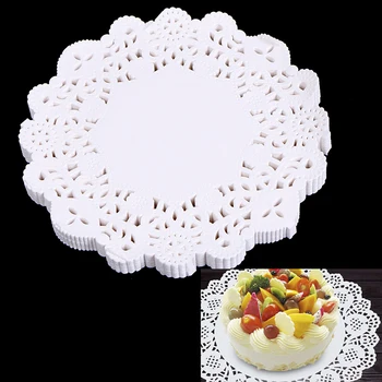 100Pcs Round Flower Bottom Paper Placemat Oil-Absorbing Paper Lace White Coaster
100Pcs Round Flower Bottom Paper Placemat Oil-Absorbing Paper Lace White Coaster