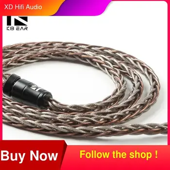 KBEAR 8 core UPOCC single crystal copper cable 2pin/MMCX/QDC/TFZ with 2.5/3.5/4.4connector Earphone cable BL-05 BL-03 CA12 CA16
KBEAR 8 core UPOCC single crystal copper cable 2pin/MMCX/QDC/TFZ with 2.5/3.5/4.4connector Earphone cable BL-05 BL-03 CA12 CA16